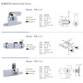 Serrure de tiroir en alliage de zinc MOK 16 mm